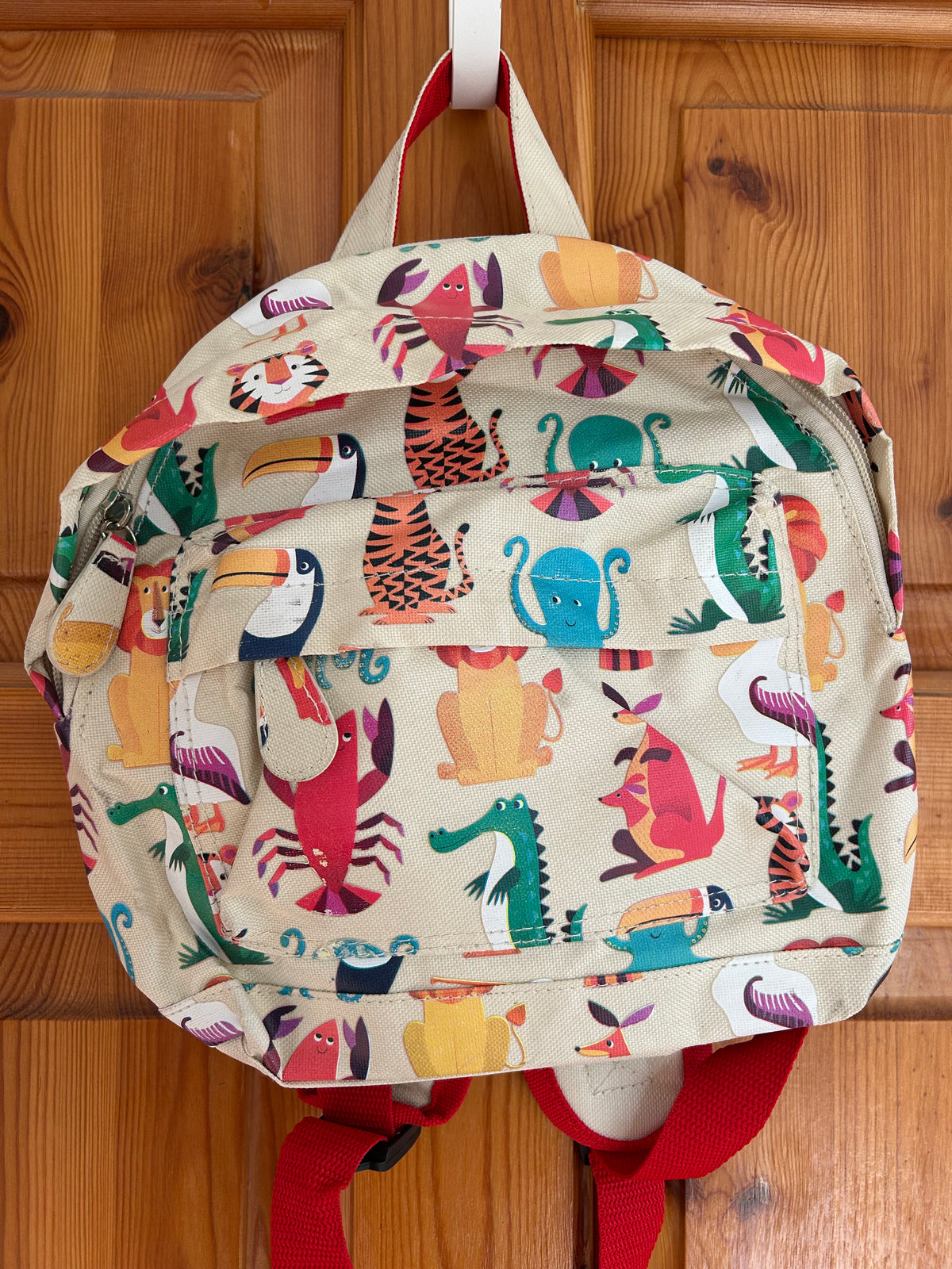 Mini children's backpack - Colourful Creatures