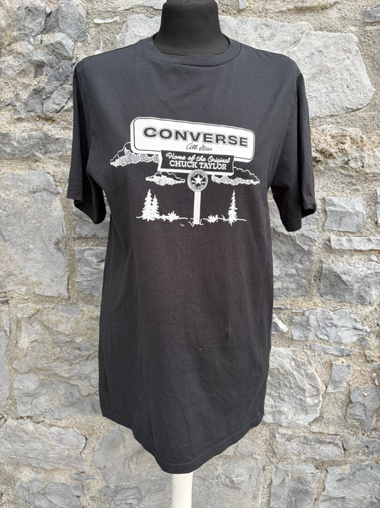 Converse black T-shirt Small