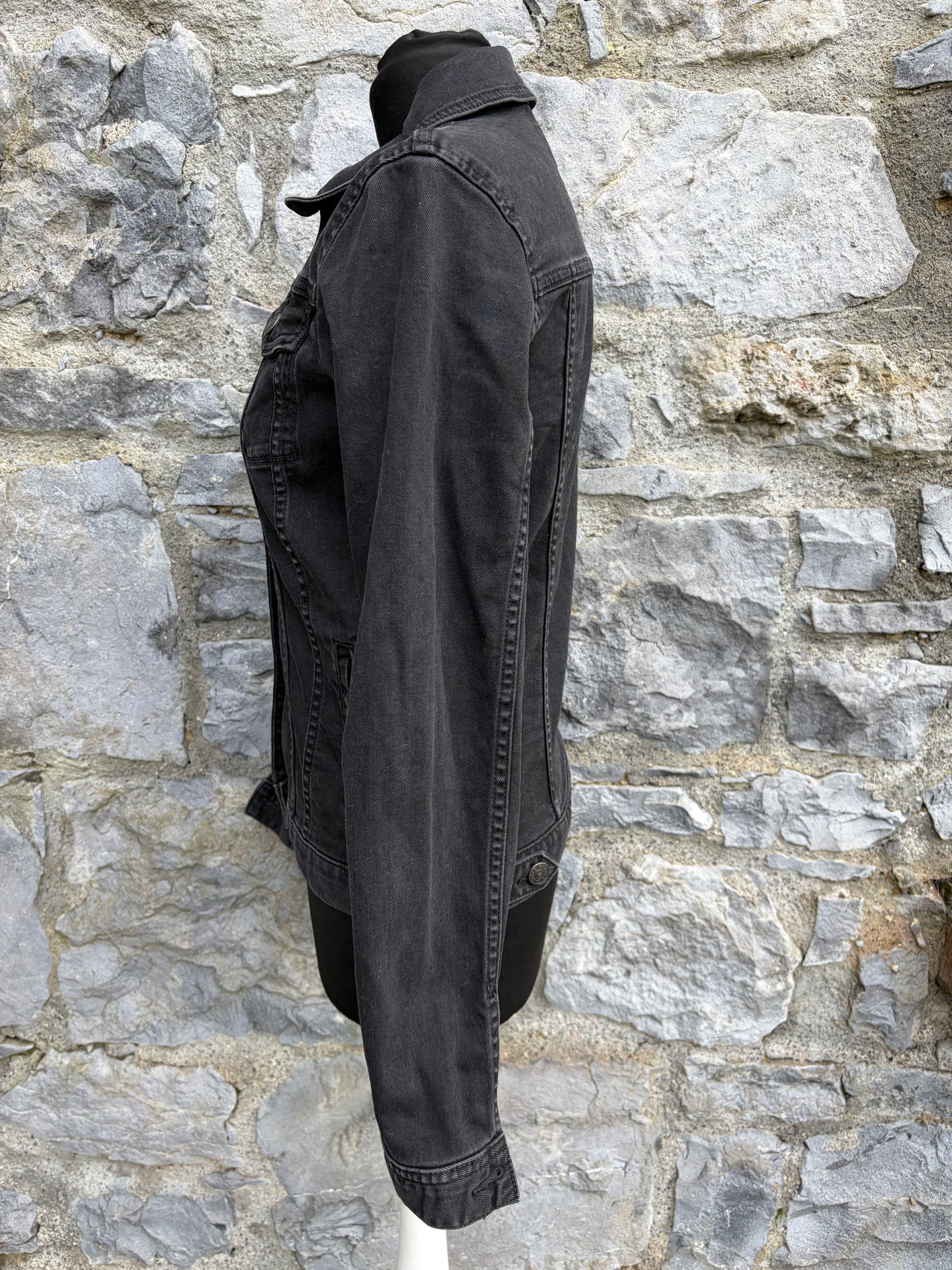 Grey denim jacket uk 6-8