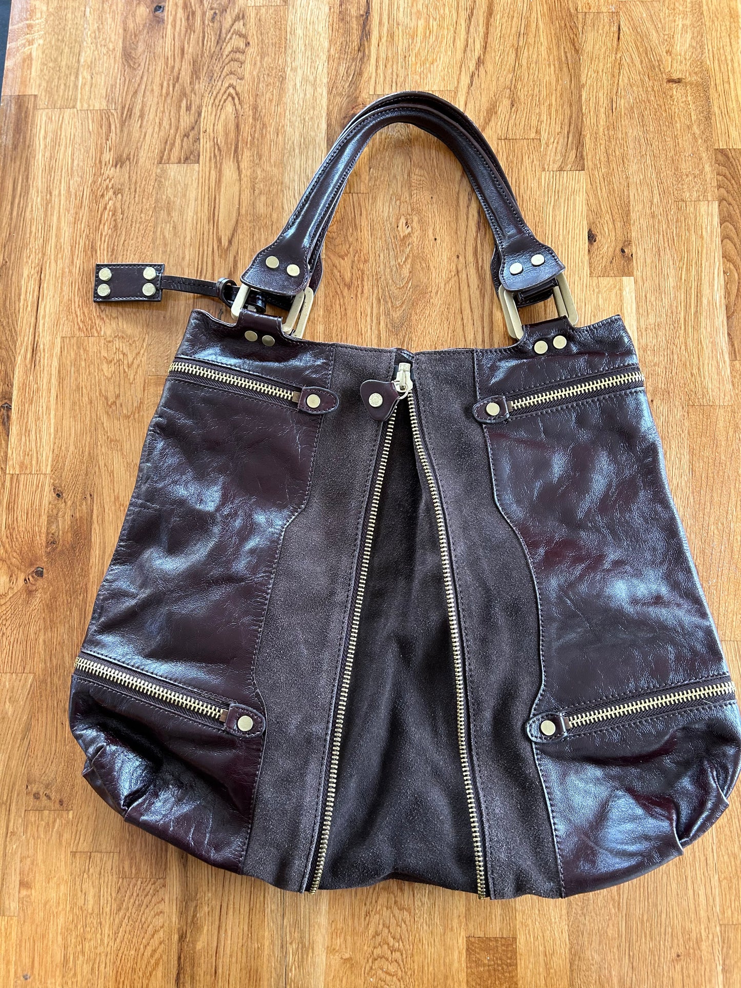 Jimmy leather handbag