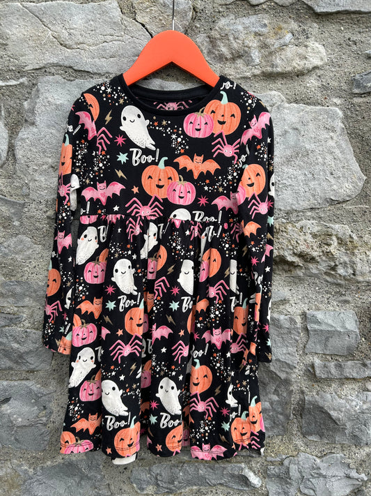 Pumpkins black dress  5-6y (110-116cm)