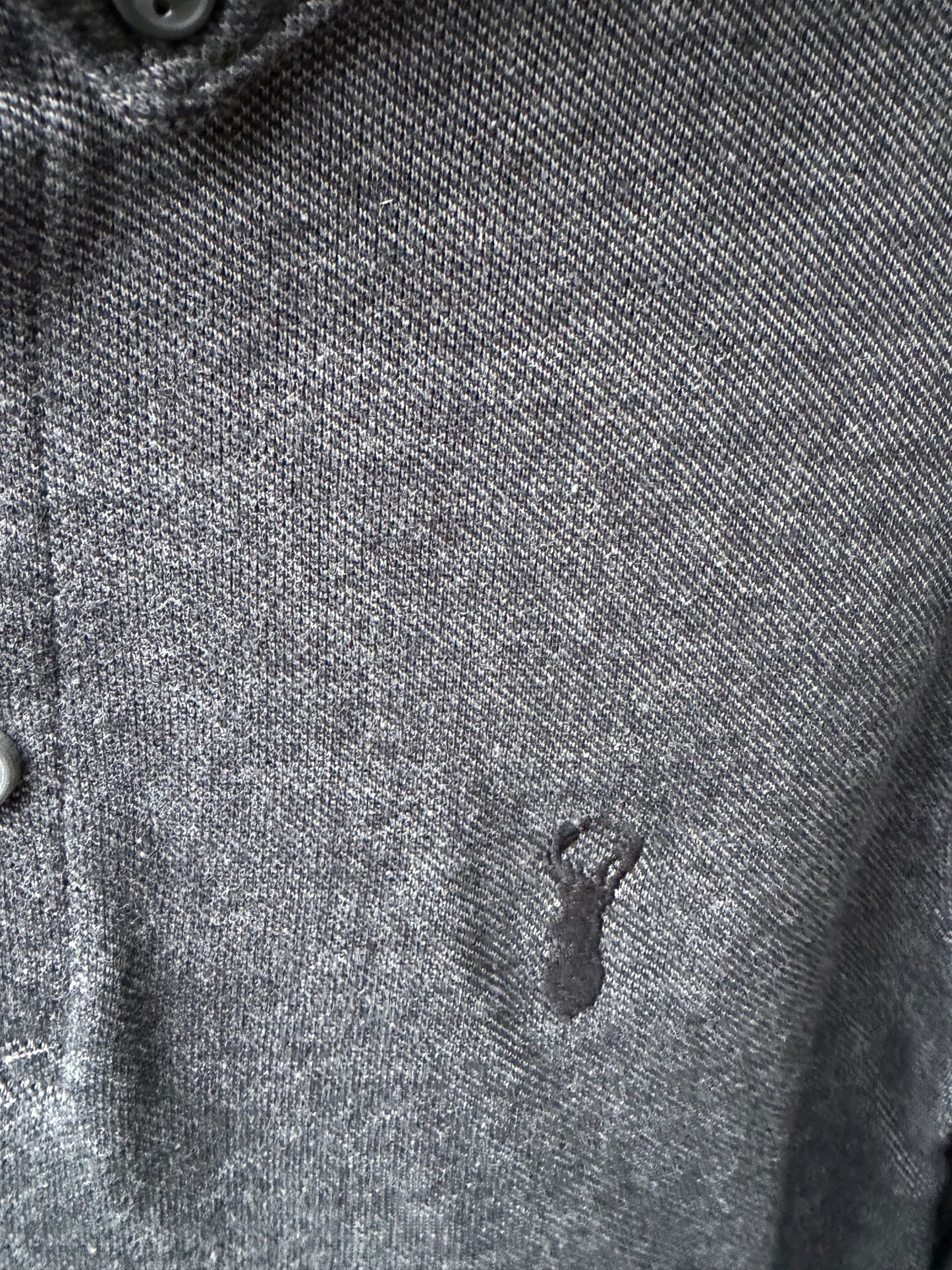 Grey polo shirt  7y (122cm)