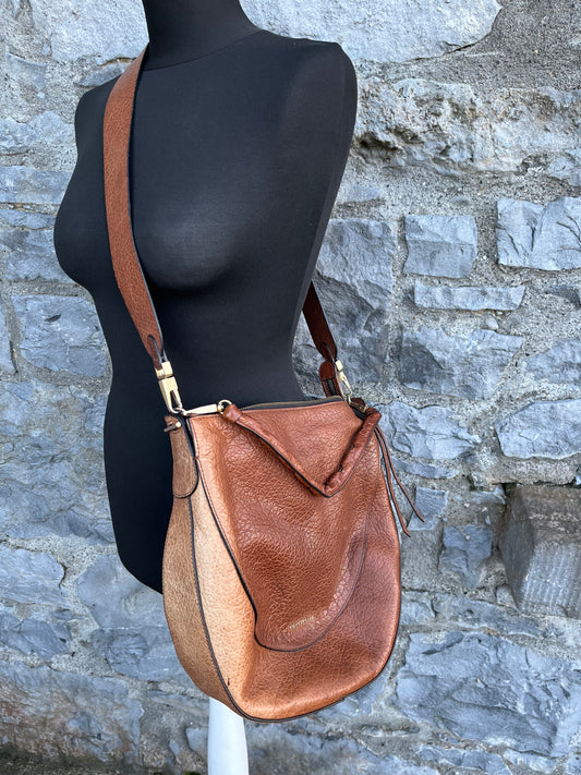 Coccinelle brown leather bag