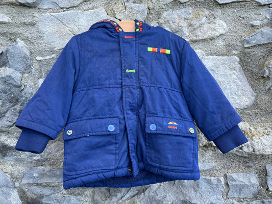 Navy jacket  9-12m (74-80cm)