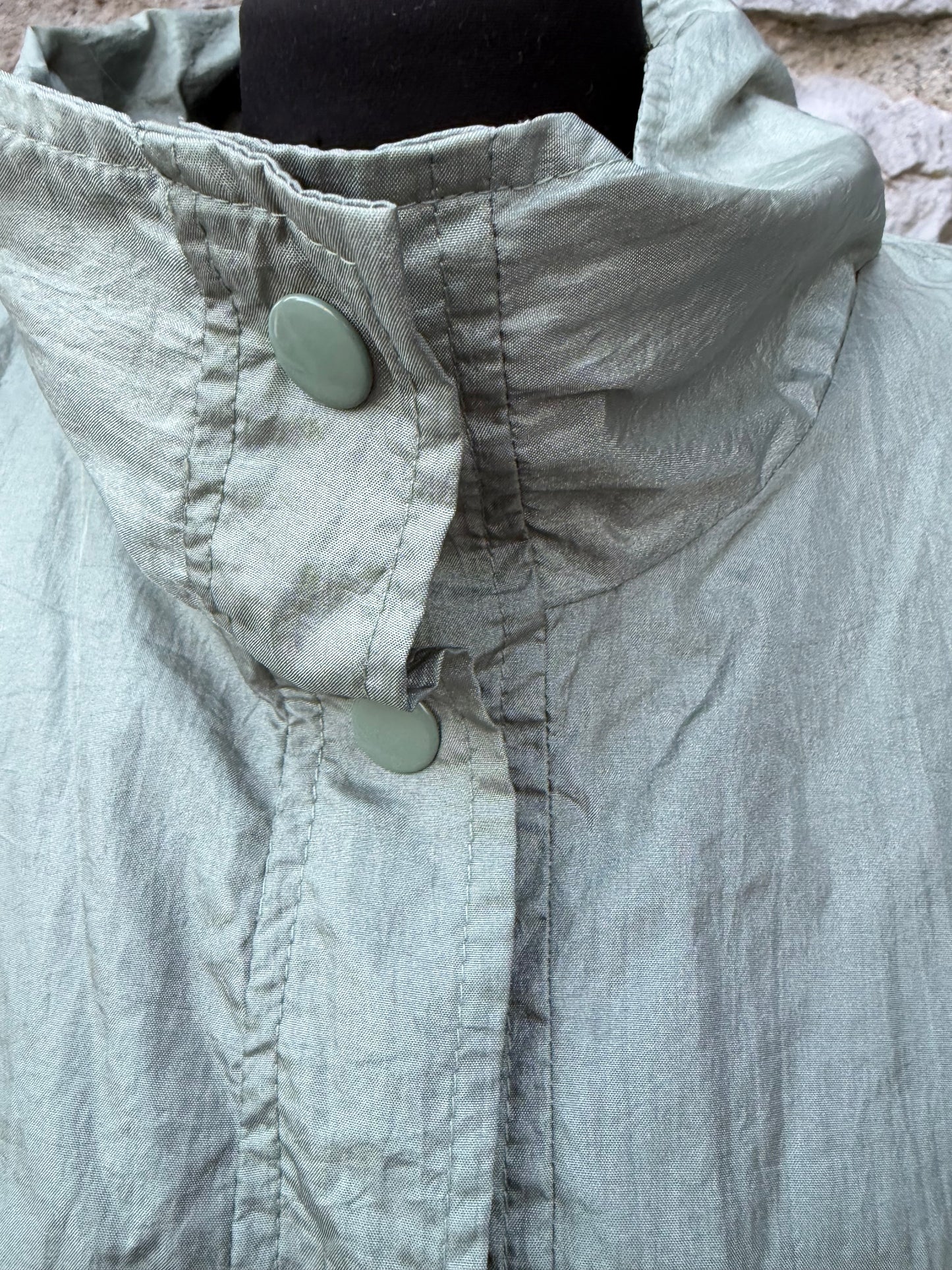 90s khaki jacket uk 14