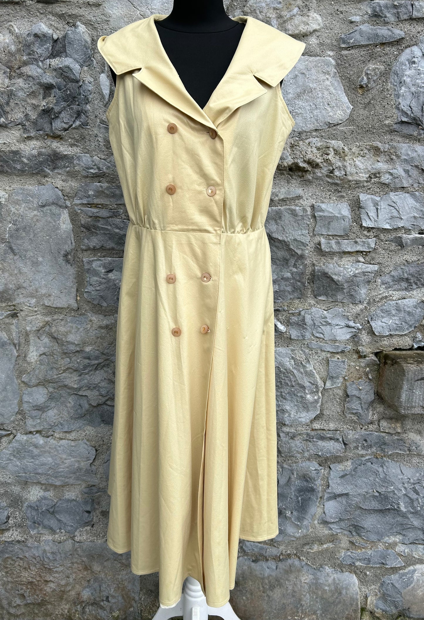 80s gold dress uk 12-14