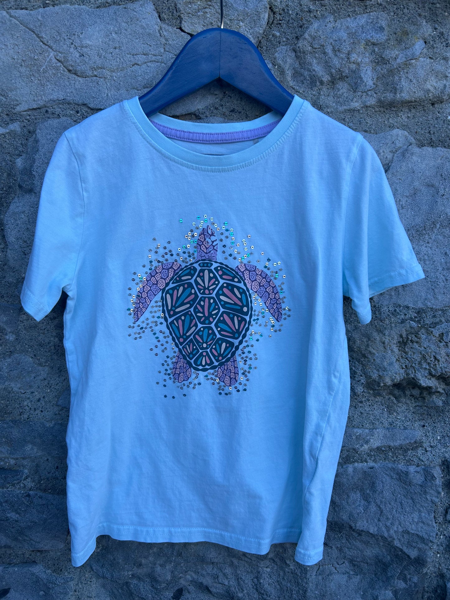 Blue turtle t-shirt 5-6y (110-116cm)