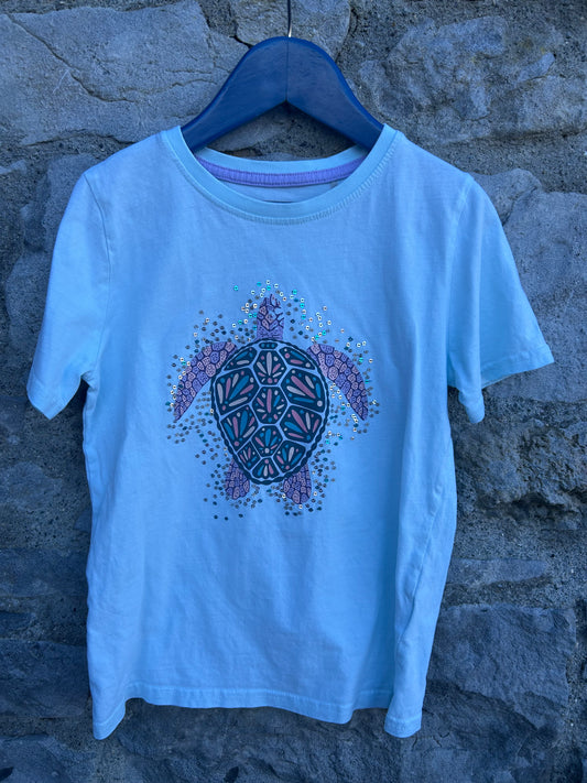 Blue turtle t-shirt 5-6y (110-116cm)