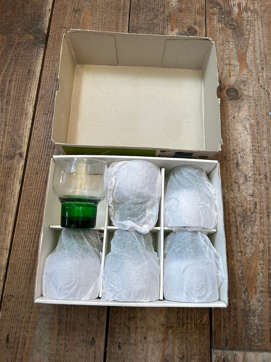 Set of 6 glasses