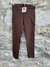 Load image into Gallery viewer, Brown leggings 5-6y (110-116cm)
