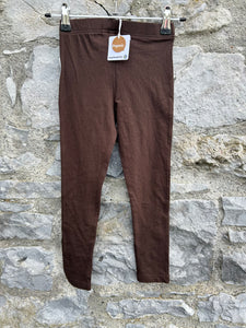 Brown leggings 5-6y (110-116cm)