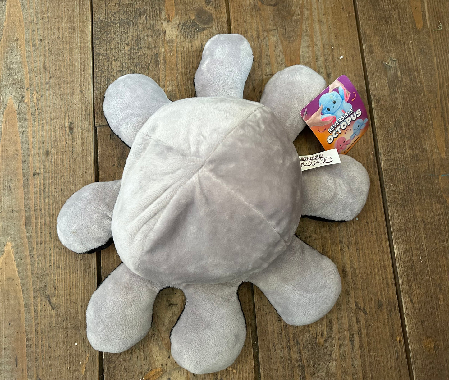 Reversible Octopus plush