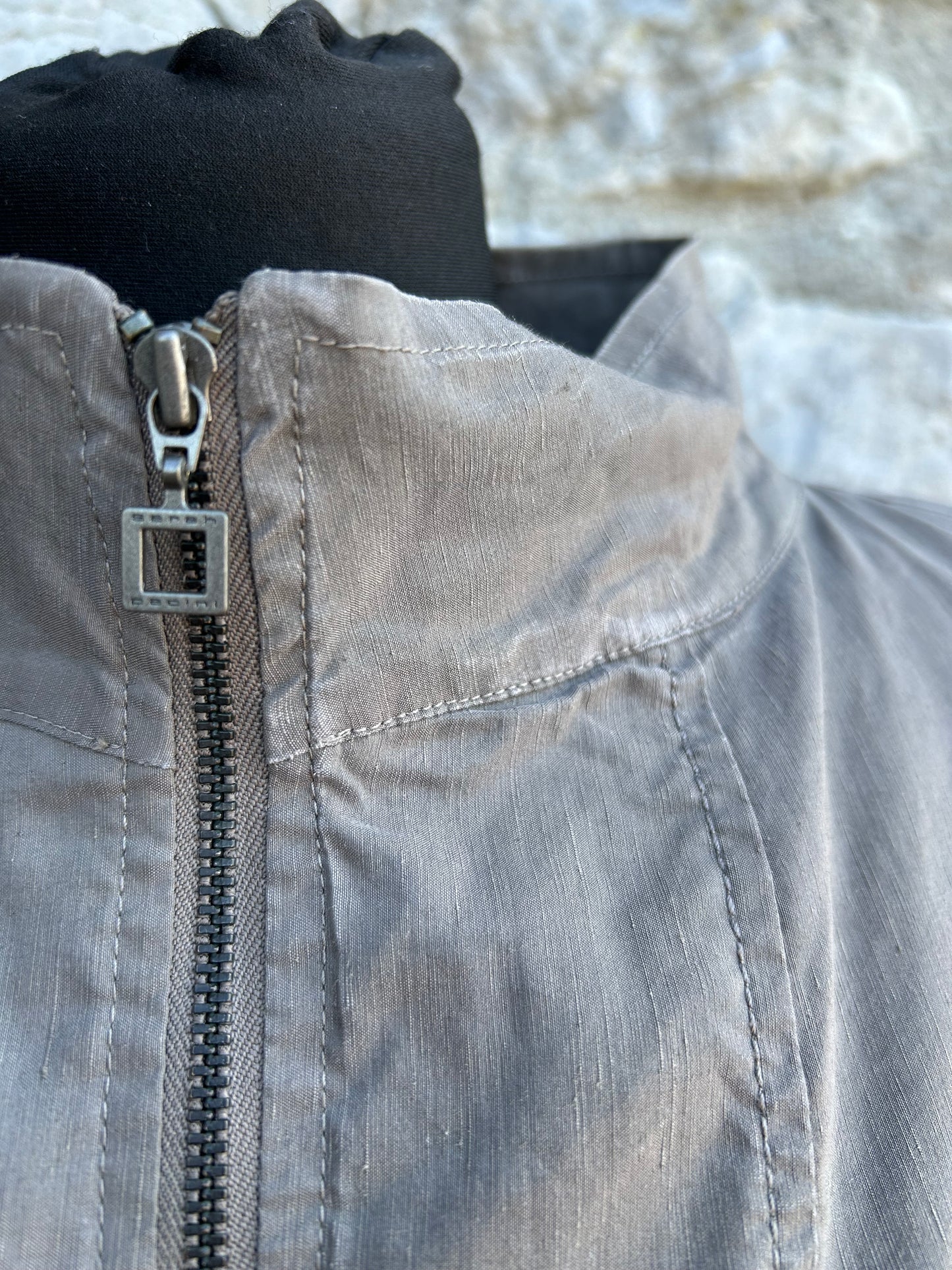 Beige jacket uk 12