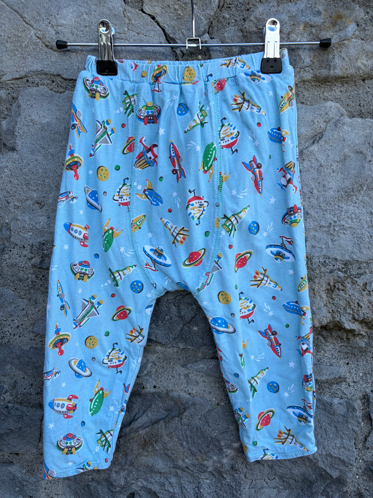 Space&stars reversible pants  12-18m (80-86cm)