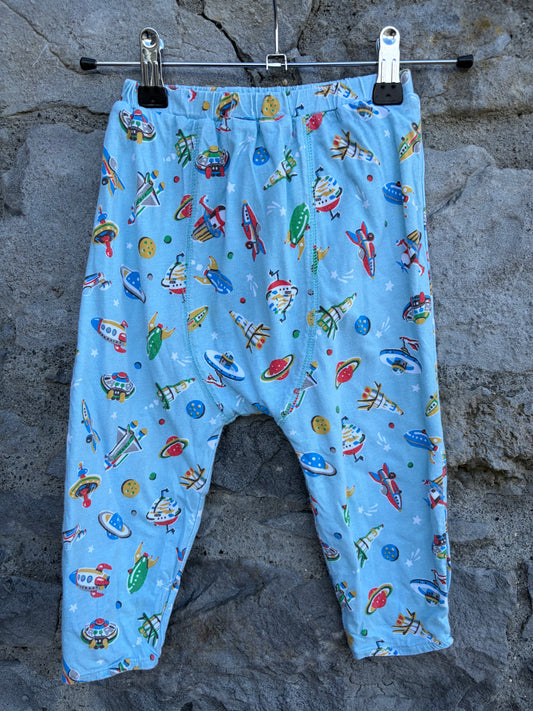 Space&stars reversible pants  12-18m (80-86cm)