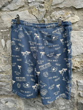 Load image into Gallery viewer, Beach navy shorts   13-14y (158-164cm)
