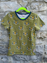 Load image into Gallery viewer, Khaki tiger T-shirt   7-8y (122-128cm)
