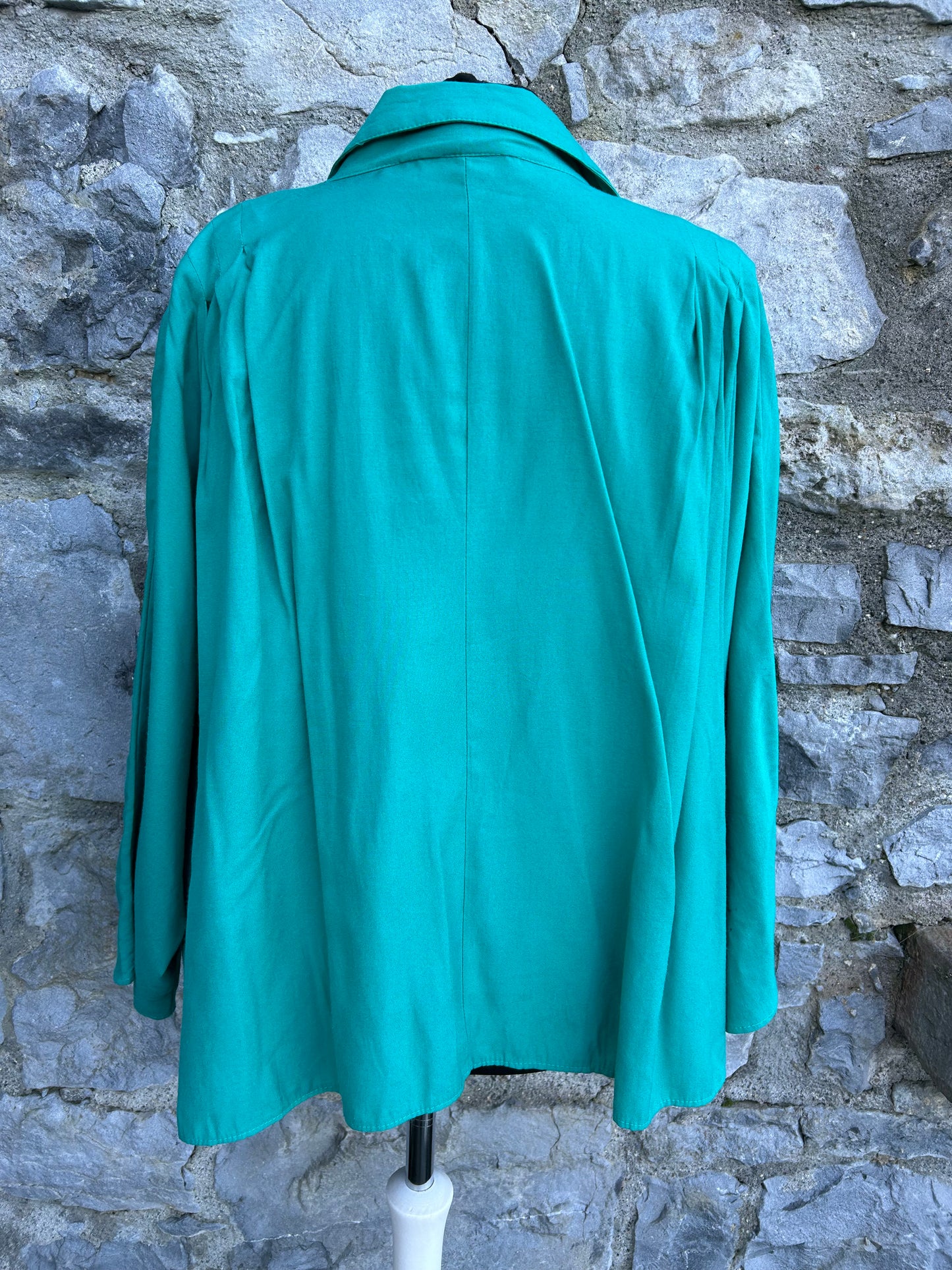 80s green shirt uk 20-26