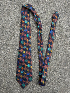 Brown knots tie