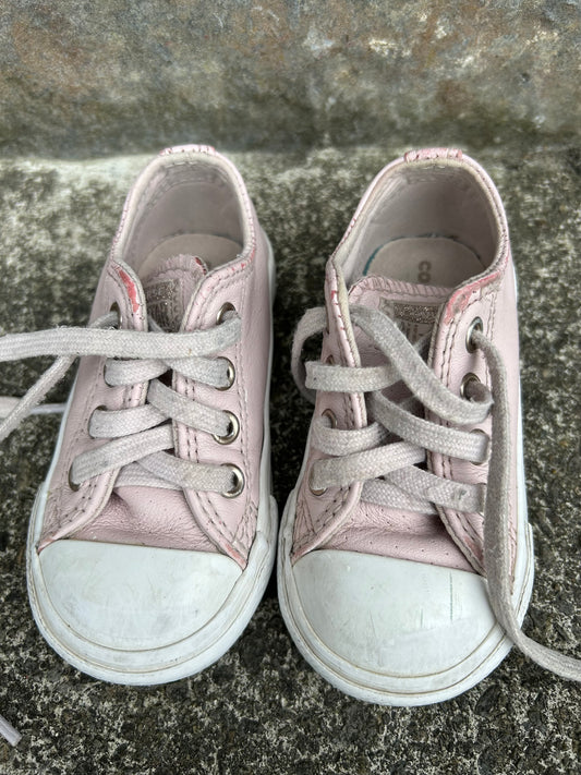 Pink trainers  uk 5 (eu 21)