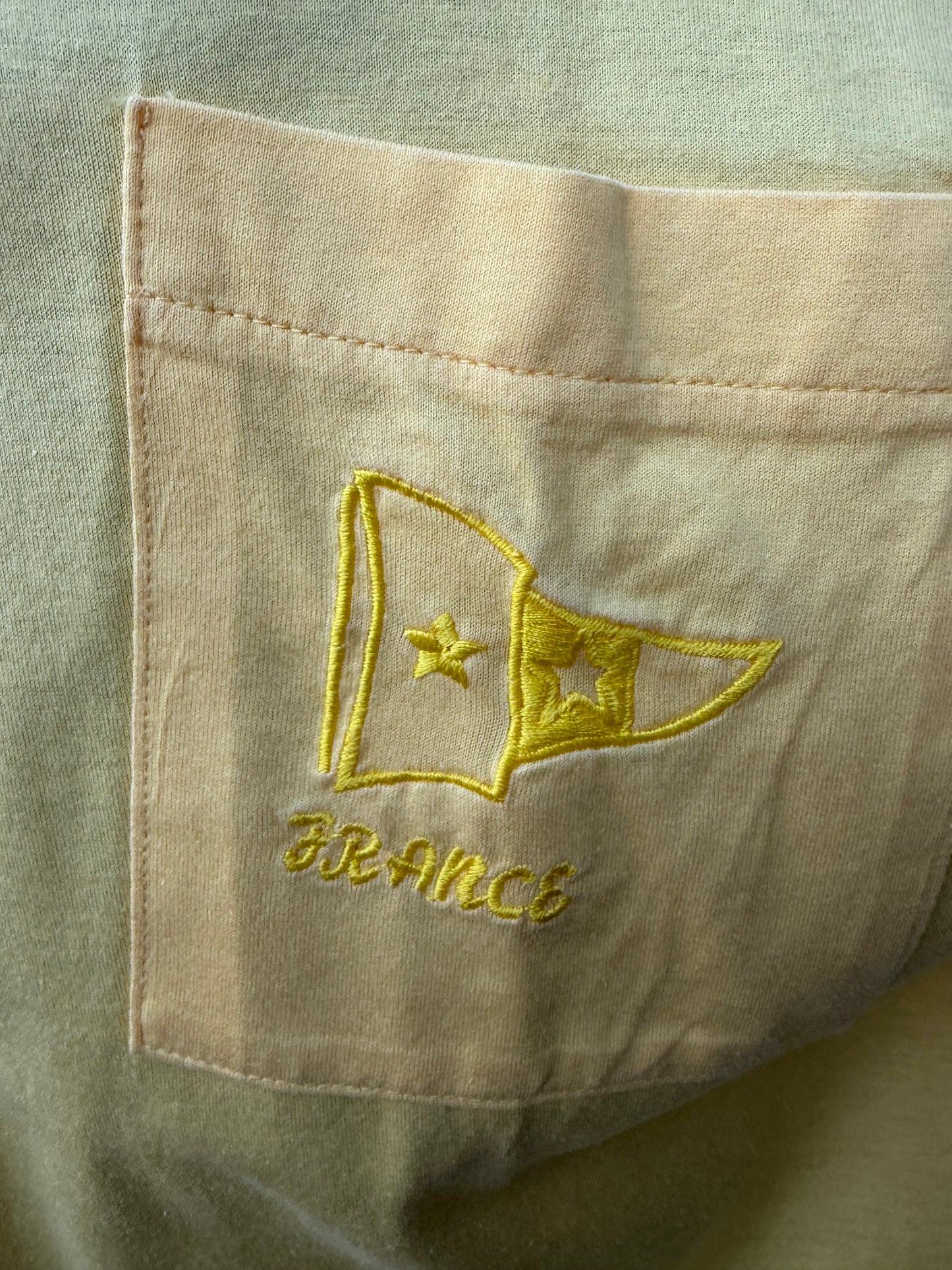 80s yellow t-shirt uk 14-16