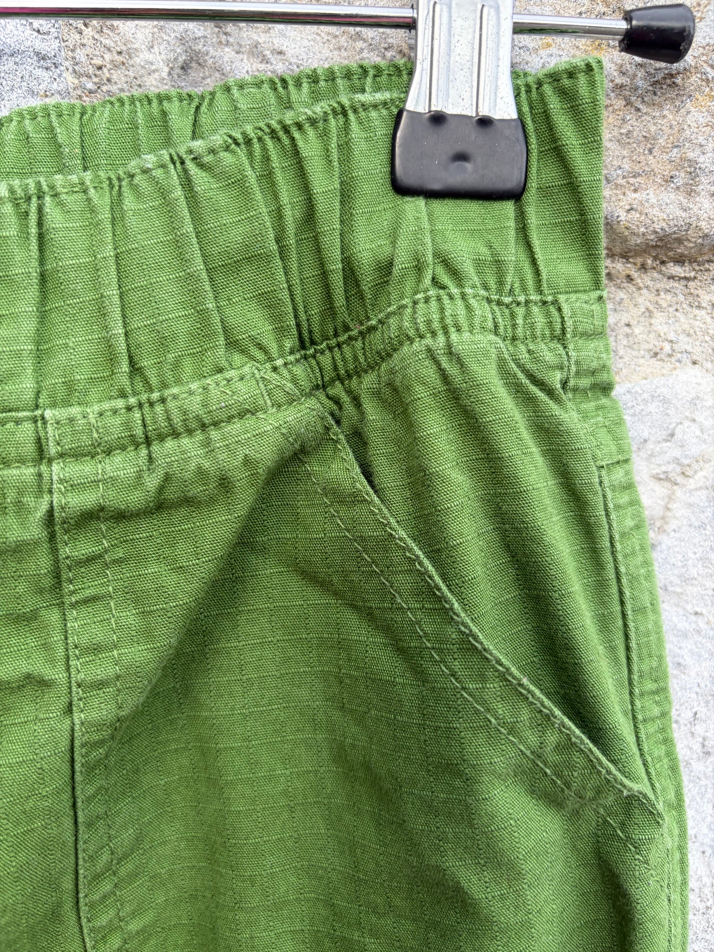 Green Rip-Stop Outdoor Trousers  8-9y (128-134cm)