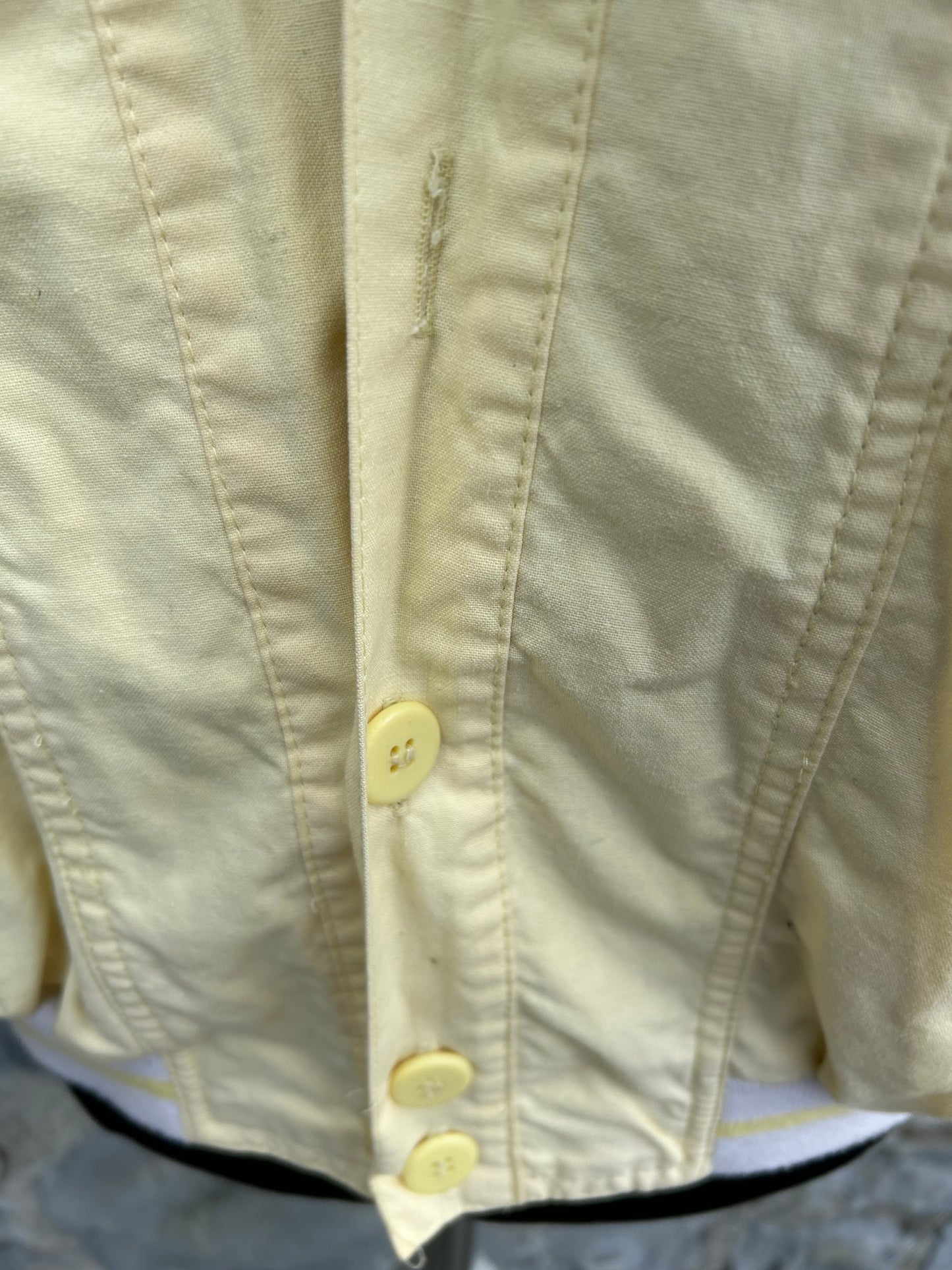 80s yellow jacket Small