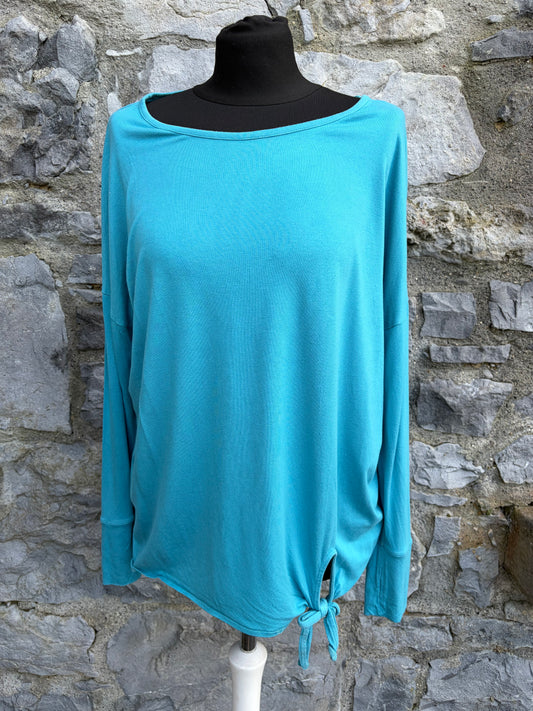 Turquoise top uk 14