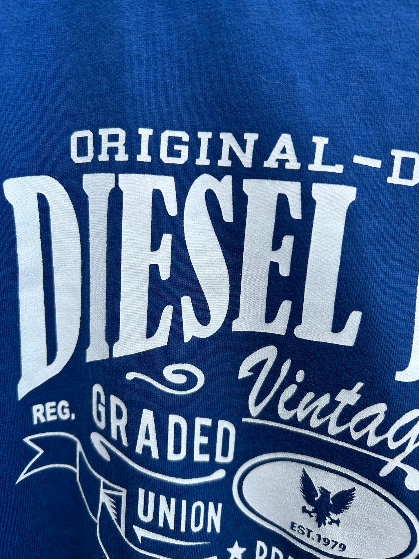 Diesel blue t-shirt  12-13y (152-158cm)