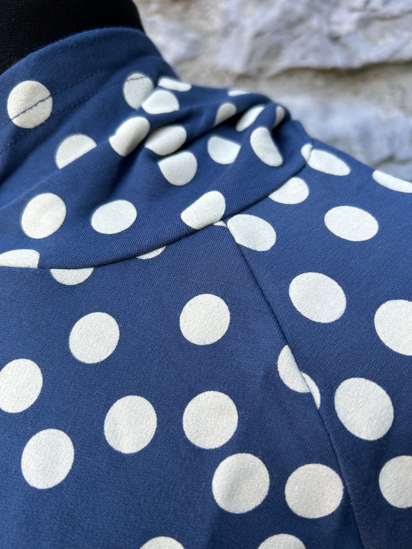 Mega dots navy hoodie uk 12
