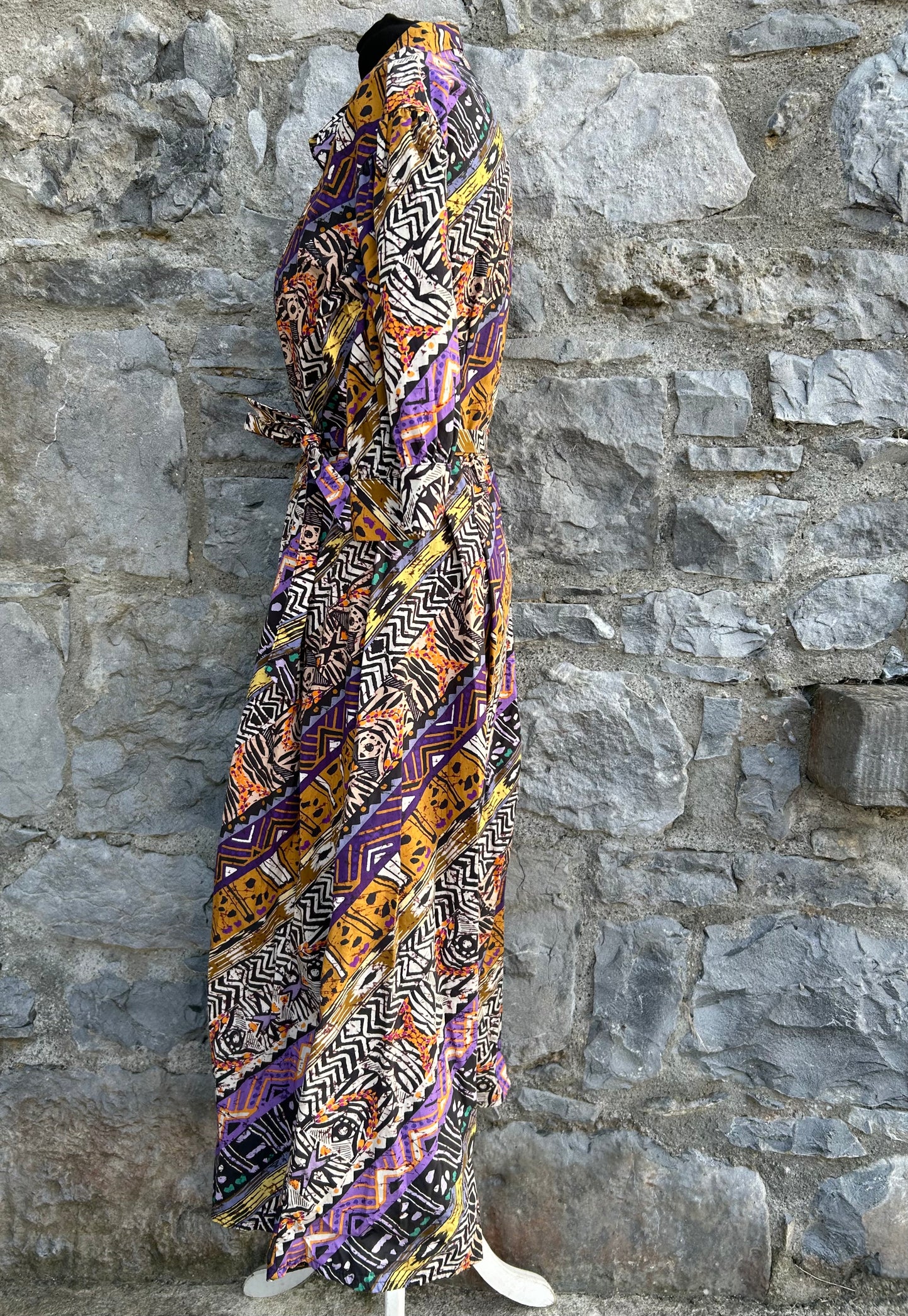 Colourful animal&geometric print dress uk 10-12