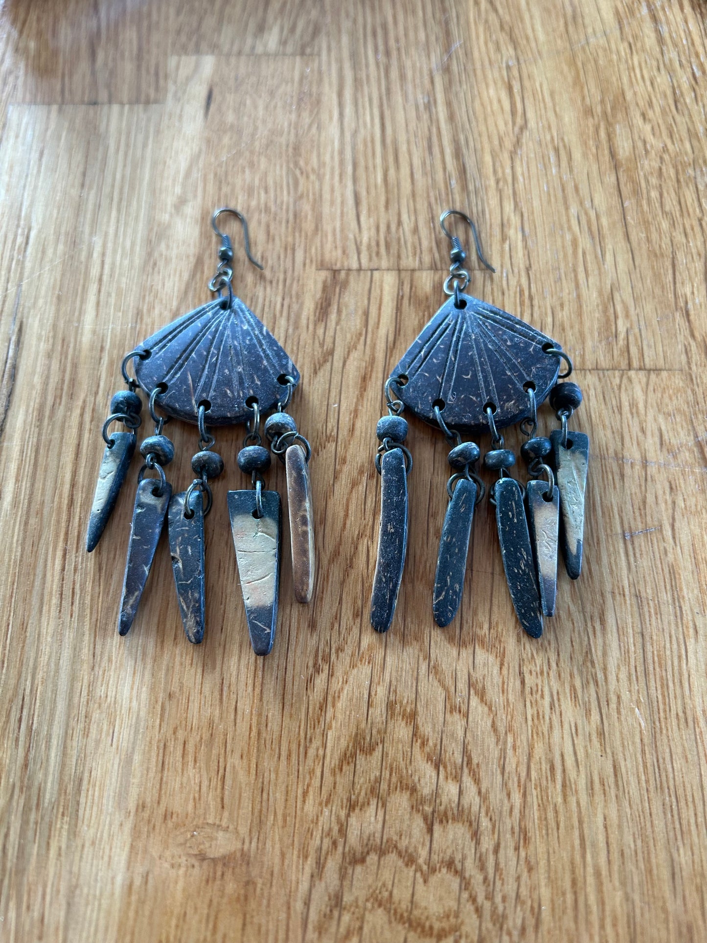 Coconut earrings