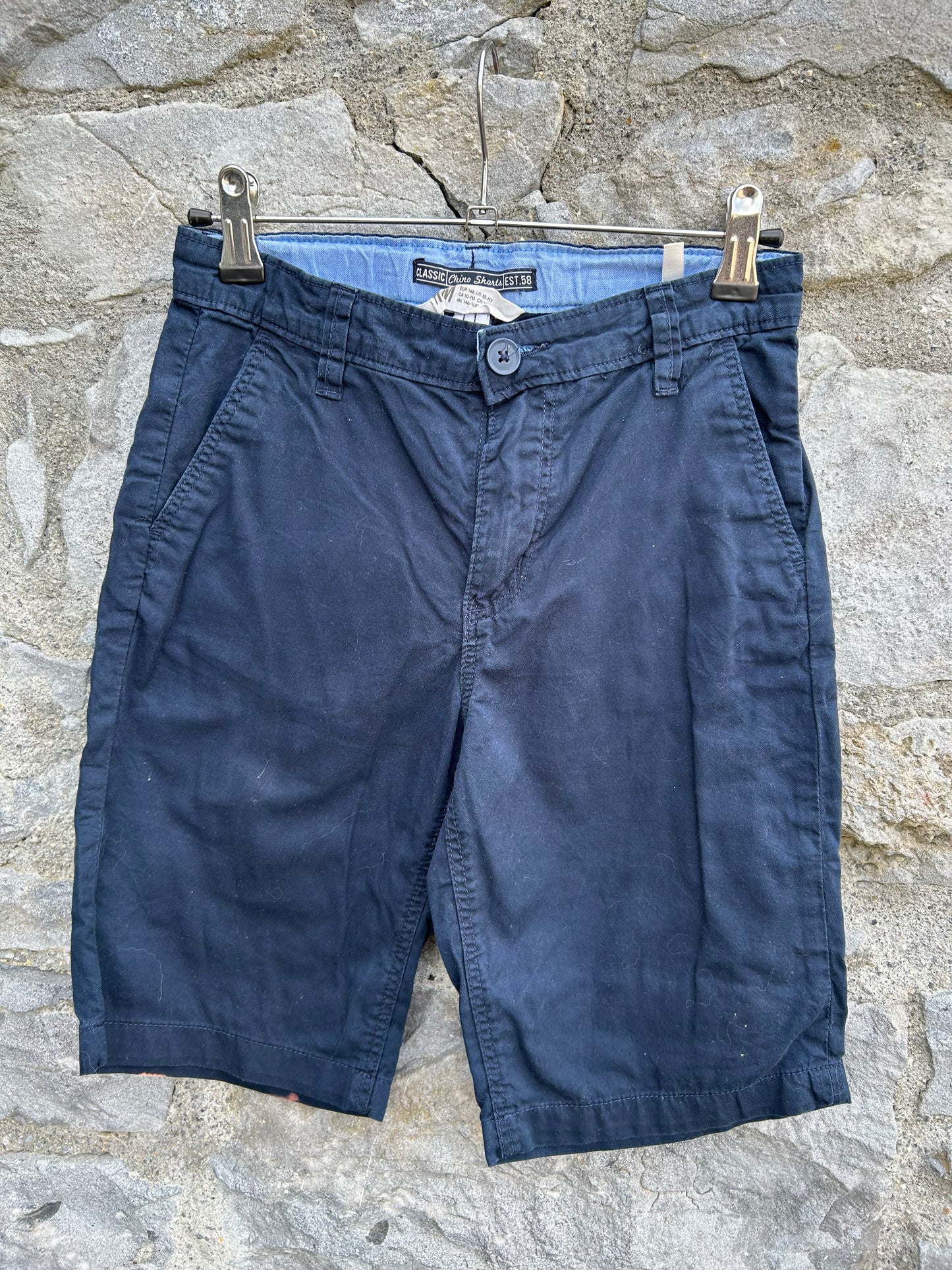 Navy shorts  10-11y (140-146cm)