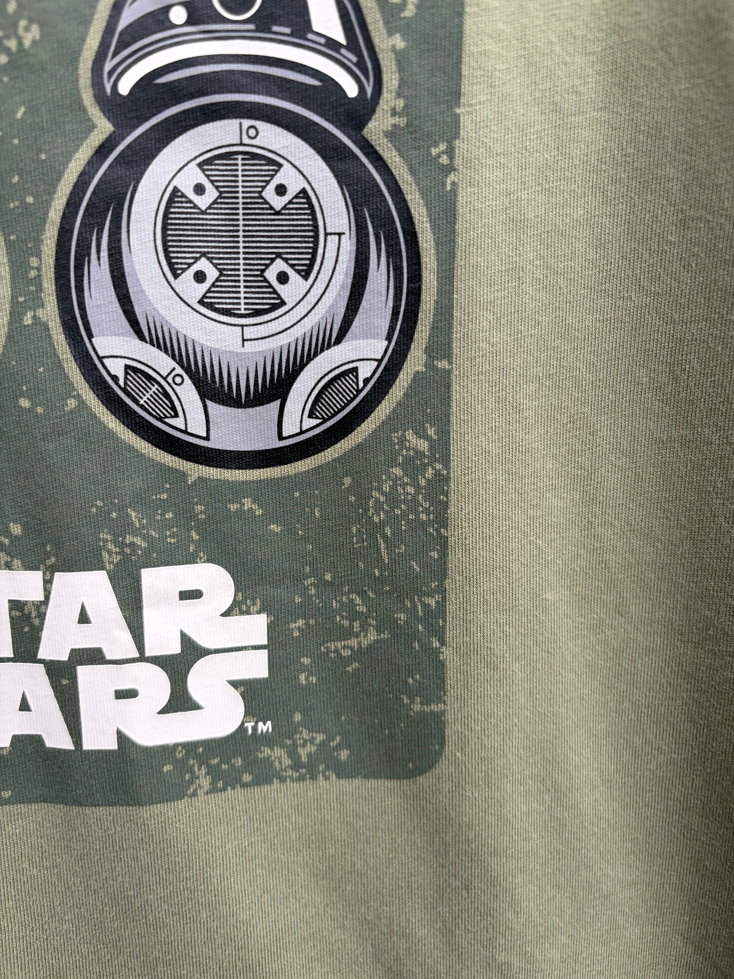 Star Wars droids khaki T-shirt  9-10y (134-140cm)