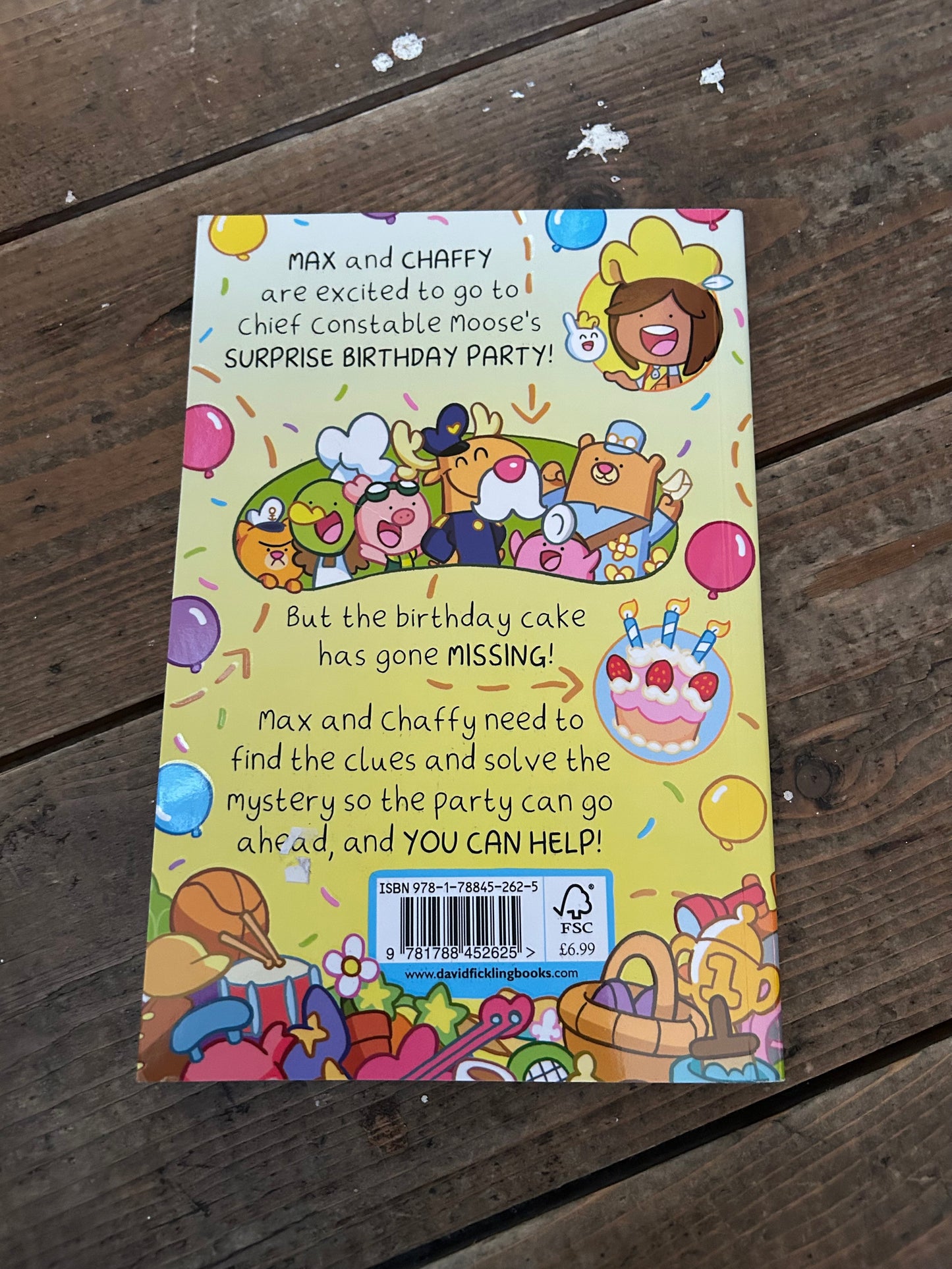 Max&Chaffy The cupcake mystery by Jamie Smart