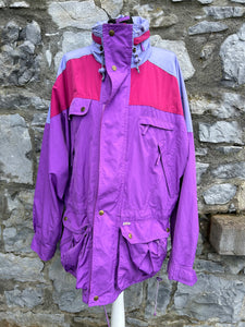 80s purple jacket Large