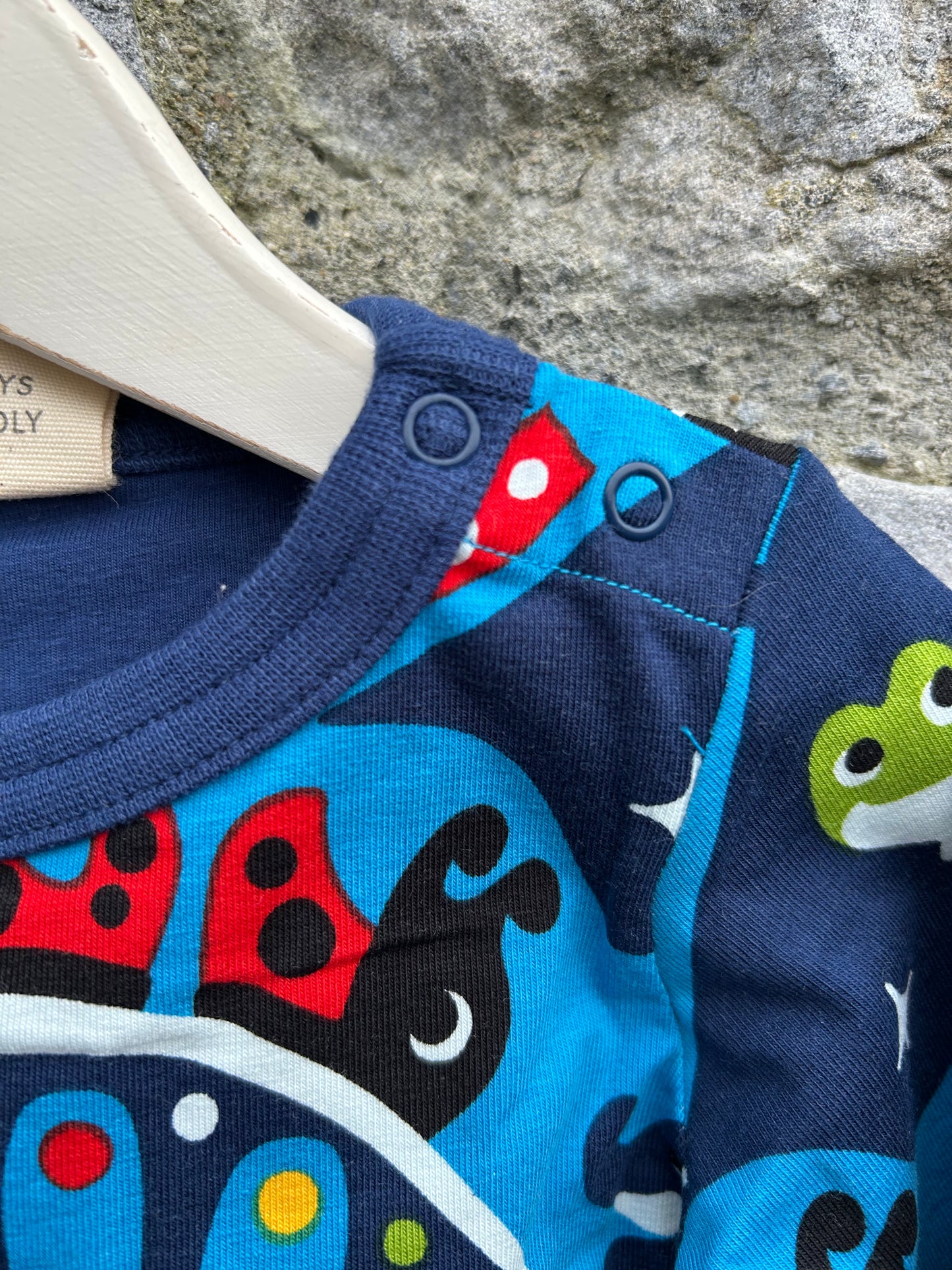 Fairground blue vest  3-6m (62-68cm)