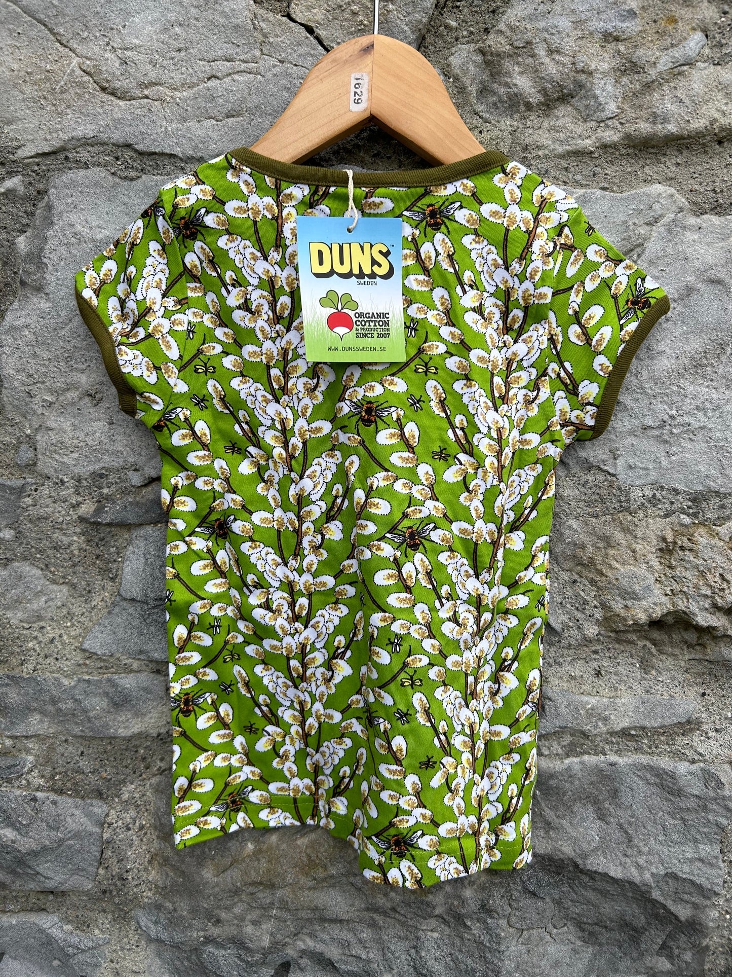 Green willow T-shirt  3y (98cm)