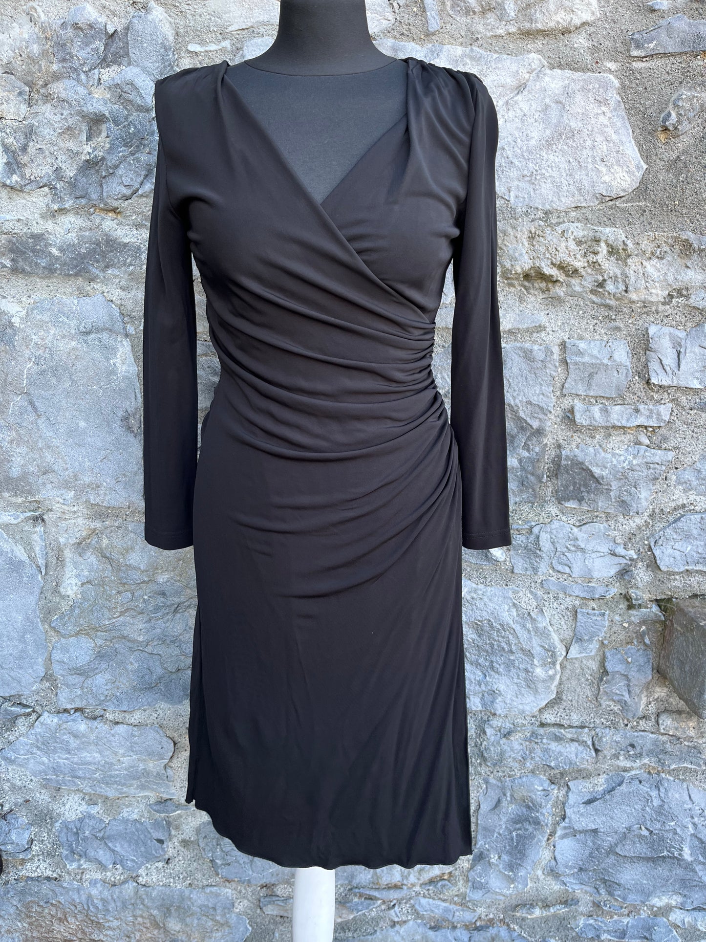 Black dress uk  8