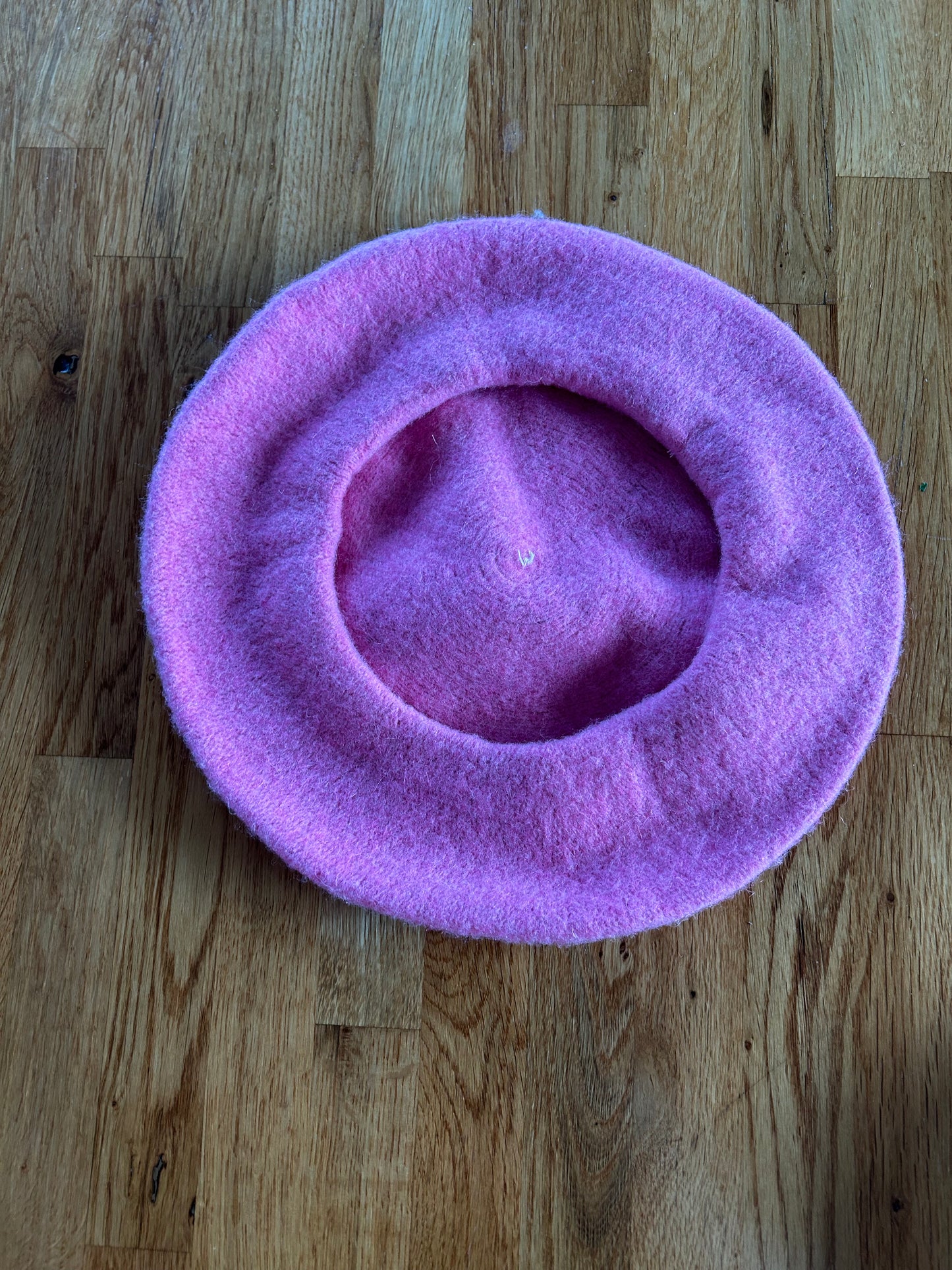 Pink beret