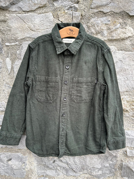 Khaki shirt  5-6y (110-116cm)