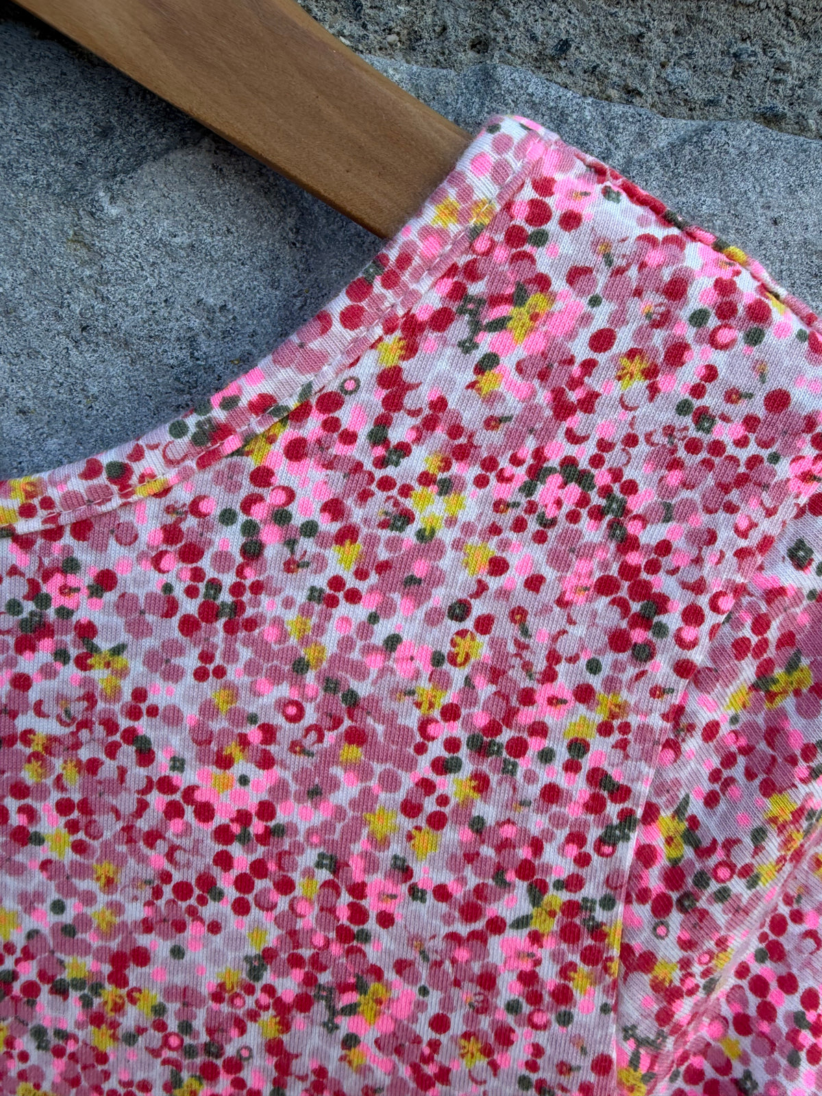 Tiny pink dots dress 7-8y (122-128cm)