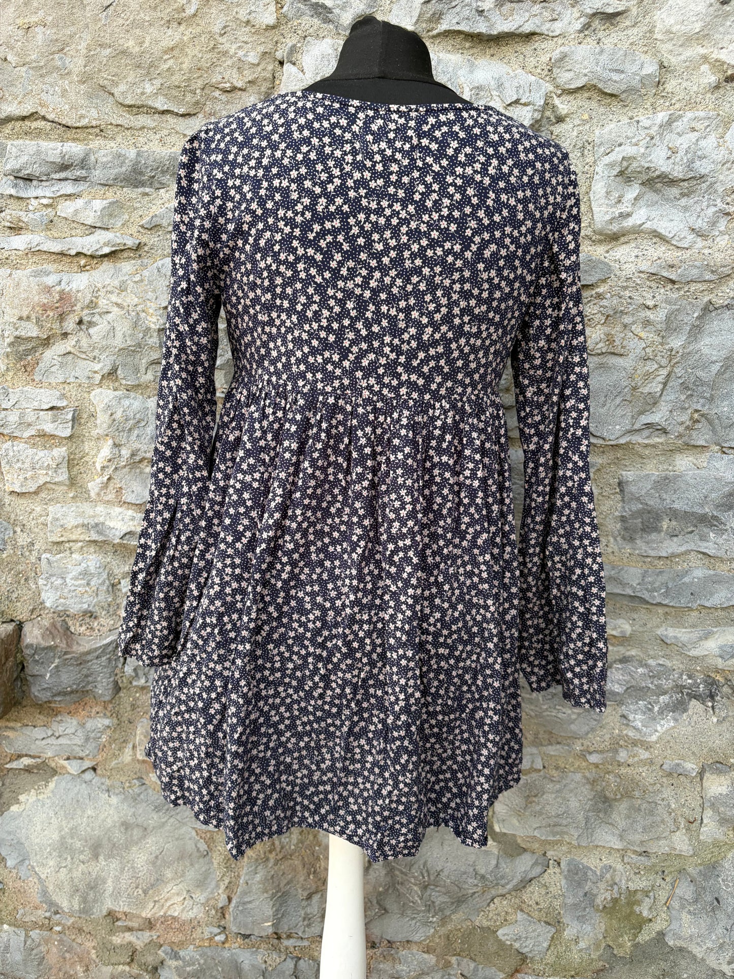 RL navy floral tunic uk 6-8