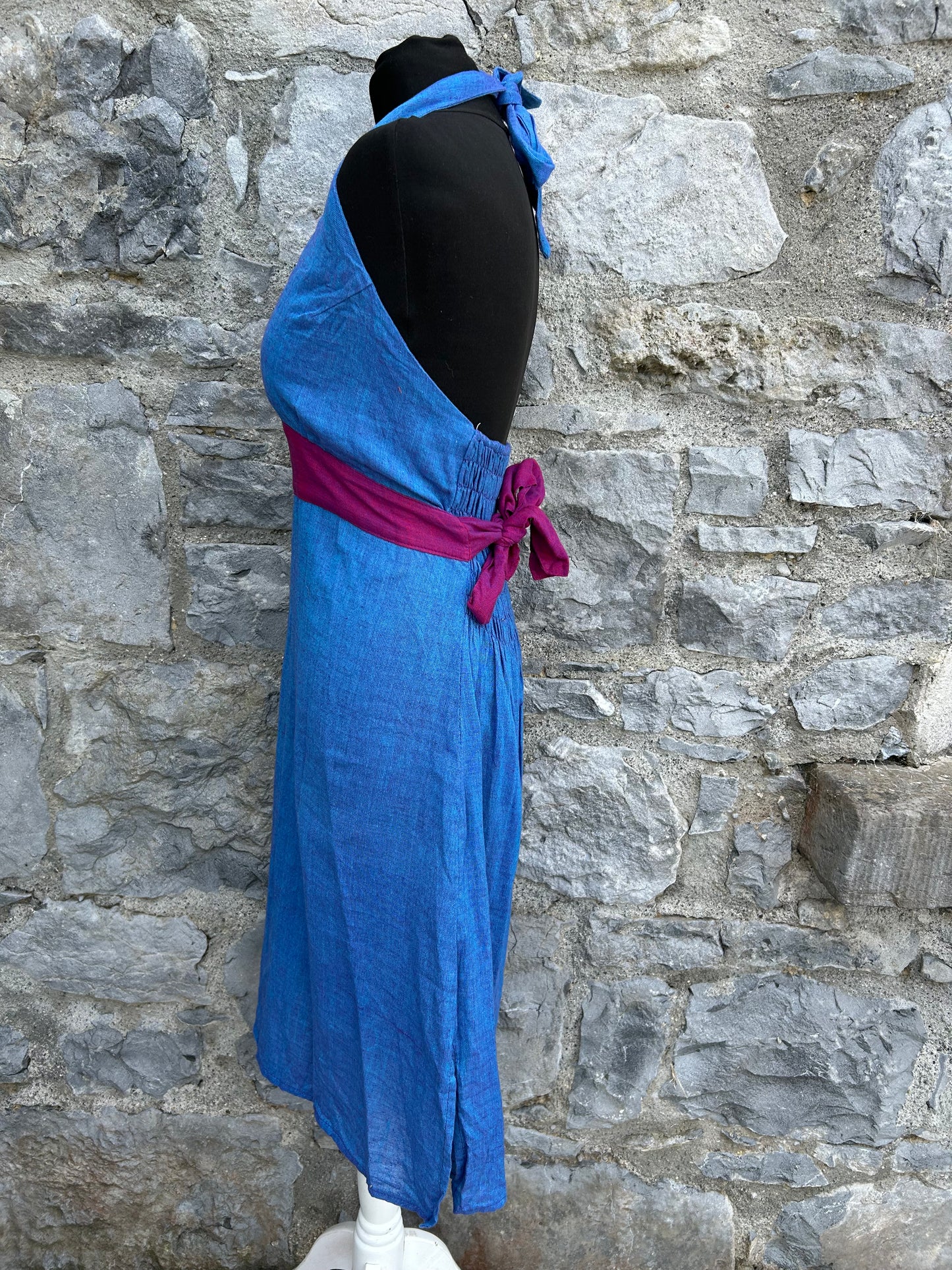 Blue dress uk 8-10