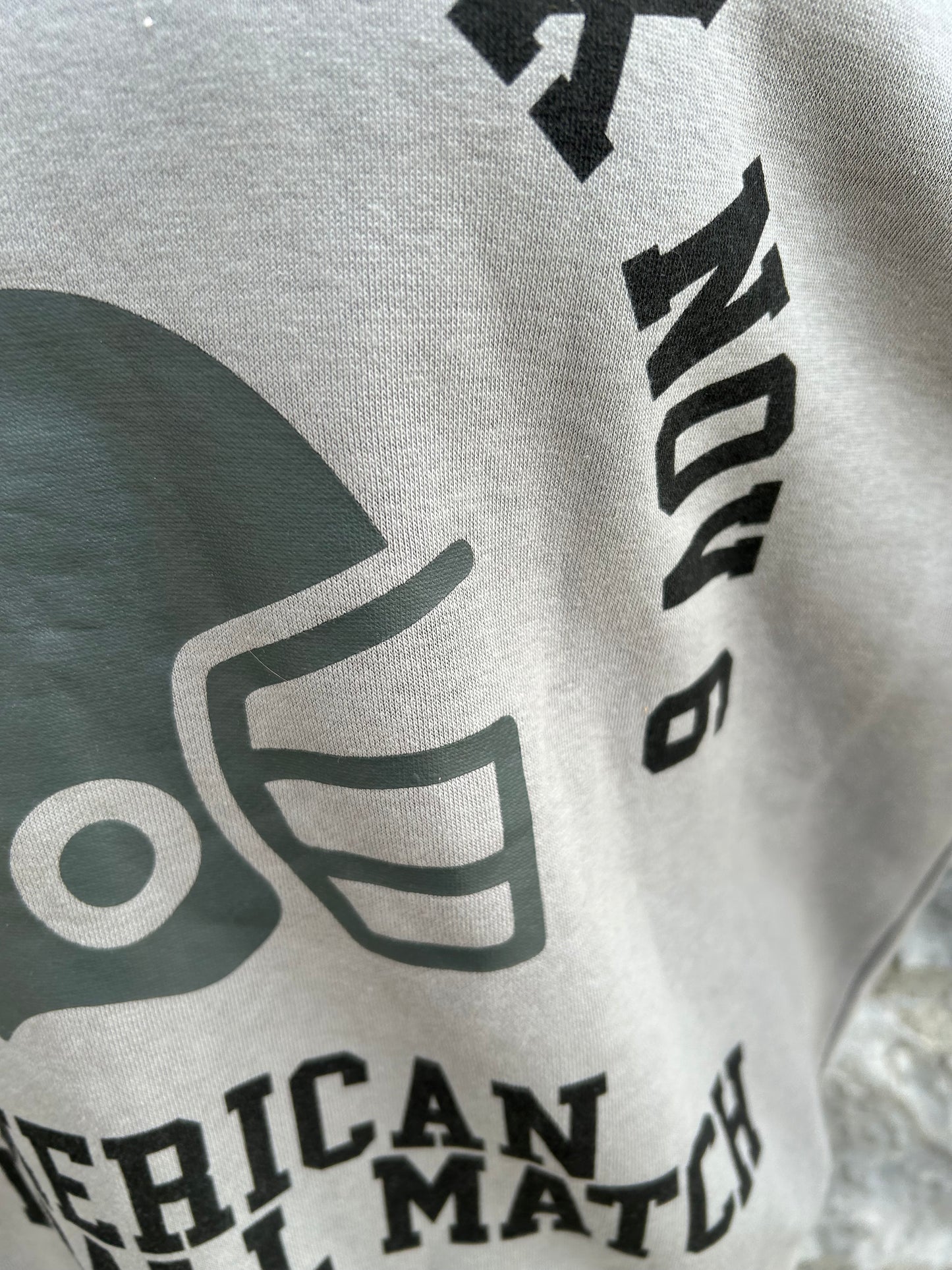 American Football grey sweatshirt 13-14y (158-164cm)