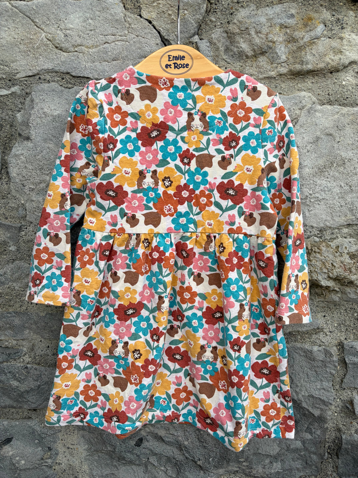 Mustard Guinea Pig Dress  18-24m (86-92cm)