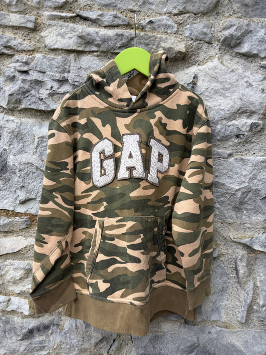 Camouflage hoodie 6-7y (116-122cm)