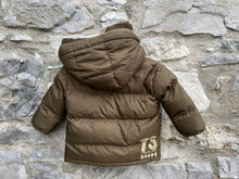 Load image into Gallery viewer, Brown puffy jacket  12m (80cm)
