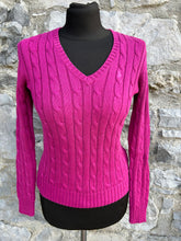 Load image into Gallery viewer, RL pink jumper uk 8-10
