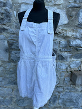 Load image into Gallery viewer, Light blue cord pinafore uk 18
